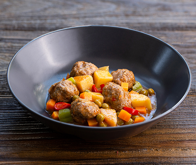 Meatballs with Vegetables