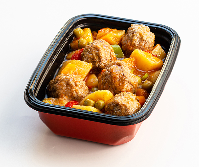 Meatballs with Vegetables