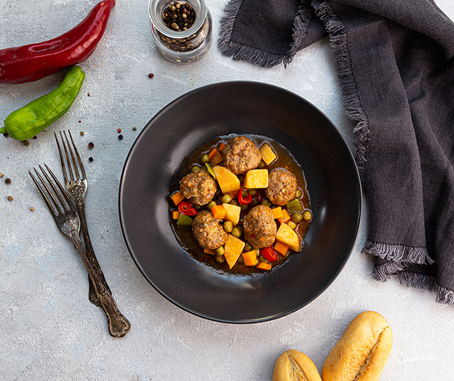 Meatballs with Vegetables